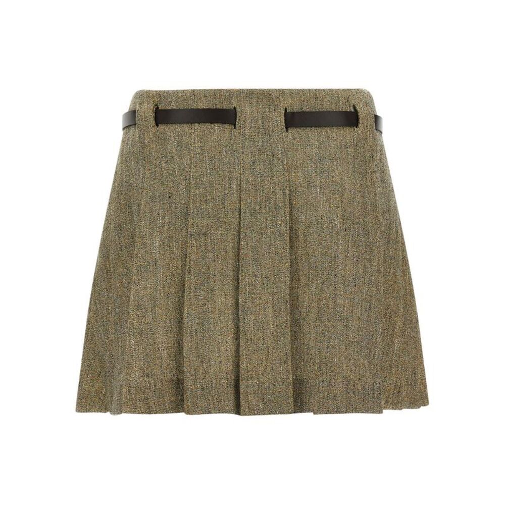 Ferragamo Women 'Gancini' Belt Skirt - Picture 2 of 4